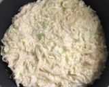親子ランチ☆うどんのふわふわお好み焼き作り方5写真