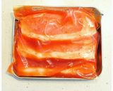豚ロース肉をBBQタレで丼作り方2写真