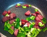 チリソースで食べるスパニッシュオムレツ作り方6写真