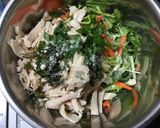 【コンビニお惣菜で】水菜とチキンのマリネ作り方5写真