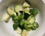 根菜茄子白菜レモン味噌デミ味温野菜サラダ作り方5写真