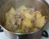 大根と豚肉の煮物作り方3写真