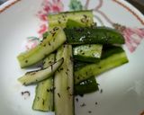 白だしとゆかりできゅうりの酸っぱめ浅漬け作り方4写真