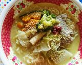 すりおろし玉ねぎ塩ラーメン作り方4写真