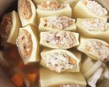 ヘルシー！旨味たっぷり高野豆腐の肉詰め♪作り方6写真