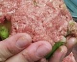 アボカドのチーズインハンバーグ作り方4写真
