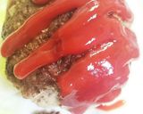 アボカドのチーズインハンバーグ作り方6写真