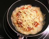 キムチーズのじゃがいもピザ作り方7写真