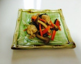夏にぴったり！豚肉と小松菜の野菜炒め作り方4写真