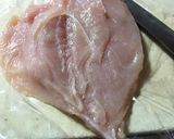 とり胸肉で香辛料焼き作り方1写真