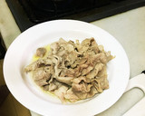 中華鍋で作る！きのこと豚肉ガーリック炒め作り方2写真