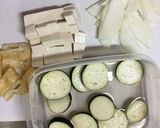 大葉入り♡なすとお豆腐のお味噌汁作り方2写真