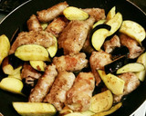 ガッツリ☆厚揚げの肉巻きとナスの生姜焼き作り方7写真