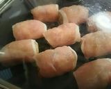 夏にさっぱり！豚と梅シソの肉巻きおにぎり作り方5写真