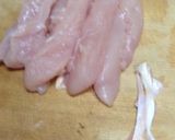 若鶏のささみサラダ　柚子胡椒風味作り方2写真