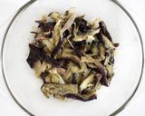電子レンジで簡単！茄子と茗荷の辛子和え作り方9写真