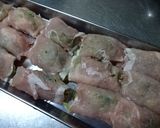 糖質制限＊ガッツリあっさり肉巻き餃子作り方6写真