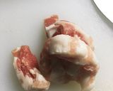 にゃんこと一緒に、豚たま丼作り方1写真