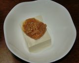 レンジでチン！なめ茸豆腐作り方1写真