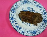 細切れ肉の牛肉ステーキ作り方5写真