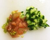 にゃんこと一緒に、冷やし中華作り方1写真