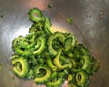 苦くない！ツナとゴーヤの冷製パスタ☆作り方3写真