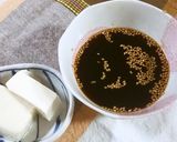 冷しゃぶのたれ☆黒蜜ごま醤油作り方2写真