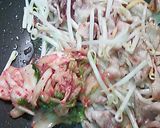もやし豚キムチ炒め作り方5写真
