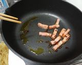 わけぎのペペロンチーノ作り方3写真
