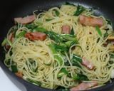 わけぎのペペロンチーノ作り方5写真
