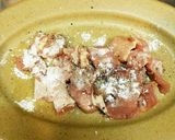 オクラと長芋のバターポン酢炒め作り方1写真