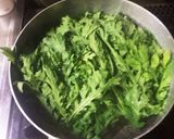 春菊の胡麻和え作り方3写真