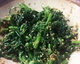 春菊の胡麻和え作り方7写真