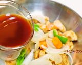 簡単節約お弁当揚げない鶏胸肉の柔らか酢鶏作り方4写真