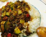 夏野菜カレー〜ズッキーニとパプリカ・茄子作り方5写真