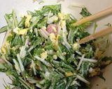 水菜サンド作り方7写真