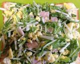 水菜サンド作り方9写真