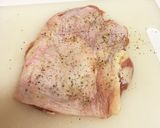皮パリパリチキンを乗せたナストマトパスタ作り方3写真