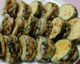 今が旬、ズッキーニのエビはさみ揚げ作り方6写真