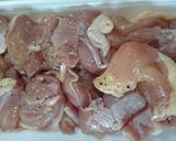 鶏ももとパプリカの甘酢炒め作り方1写真