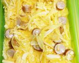 ルクエで時短2…ウインナーと野菜オムレツ作り方2写真