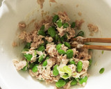 おつまみに！ツナマヨと枝豆の簡単夏サラダ作り方3写真