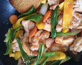 鶏ももとパプリカの甘酢炒め作り方6写真