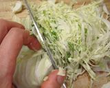 キャベツに千切り大葉を綺麗に混ぜるコツ作り方4写真