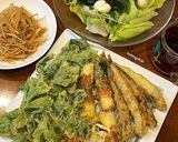 セロリの葉の天ぷら作り方5写真