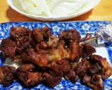 *讃岐名物:骨付鳥でキャベツ炒め*作り方1写真