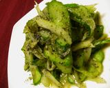 きゅうりとセロリのナンプラー炒め作り方9写真
