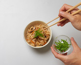 きのこの炊き込みごはん作り方6写真