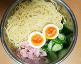 簡単！中華風豆乳ゴマサラダスパゲティ作り方5写真