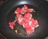 トマト入り牛肉と野菜の甘酢炒め作り方3写真